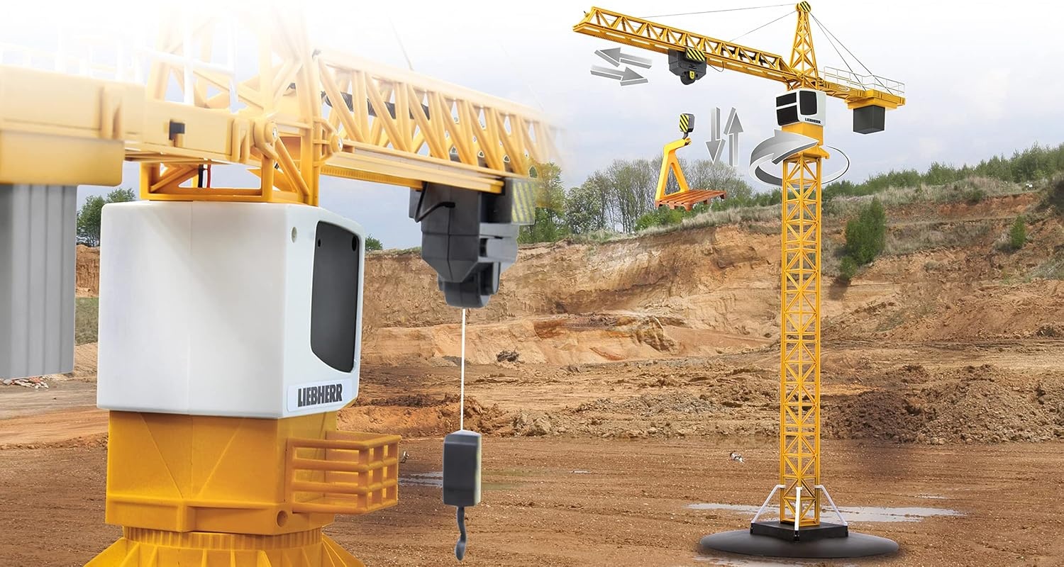 Radiografisch Bestuurbare Torenkraan Liebherr 100cm - 54% Korting!