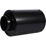 DEWIN Luchtfilterinductie Set,Universele Auto 3 "Koolstofvezelfilter Auto Koude Luchtfilter Pijp Slang Kit Set voor de Meeste Auto's