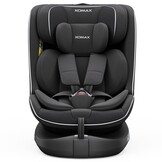 Xomax C013 Meegroei-Autostoel 360° Draaibaar met Isofix - Zwart (0-36 kg)
