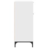 vidaXL Badkamer Kast met lade Wit 39.5 x 36 x 88 cm Bewerkt hout