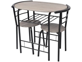 vidaXL Ontbijtbarset MDF