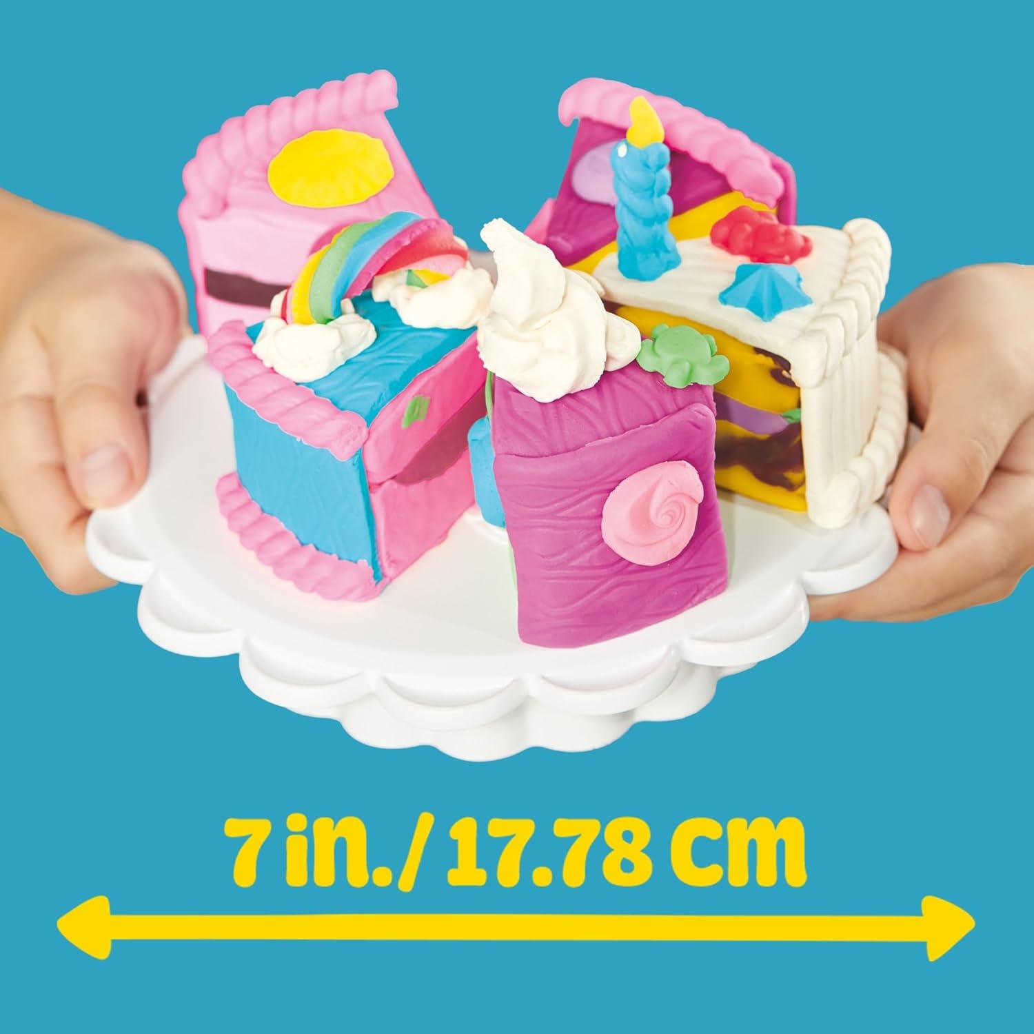 Play-Doh Taart met laagjes-superspeelset