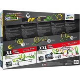 Darda 50255 - Racebaanset Mission 4 Loops, Autoracebaan Voor Auto's, Baanlengte Ca. 6,90 M, Baan Met 4 Loopings, 1 Kuipbocht en 1 Racewagen, Raceauto-Speelset, Kinderen Vanaf 5 Jaar