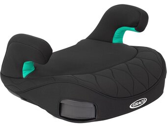 Graco Booster Max R129 ISOFIX rugloze Boosterstoel, lichtgewicht met slechts 2,7 kg, geschikt van 137-150 cm (ongeveer 7 tot 12 jaar), Midnight Fashion