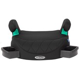 Graco Booster Max R129 ISOFIX rugloze Boosterstoel, lichtgewicht met slechts 2,7 kg, geschikt van 137-150 cm (ongeveer 7 tot 12 jaar), Midnight Fashion