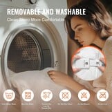 Elektrische Matrasbeschermer 150x160cm | 4 Warmtestanden | 59% Korting