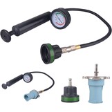 DAYUAN 18-delige Koelsysteemtester, koeler druktester, koeler afdrukreservoir, koeler druk test afdrukreservoir, koelsysteem tester afdrukreservoir, watertank lekkagezoeker, gereedschap