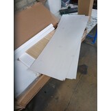 vidaXL Dressoir 100x35x74 cm massief grenenhout wit