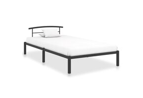 VidaXL Bedframe Metaal Zwart 90x200 cm - 34% Korting!