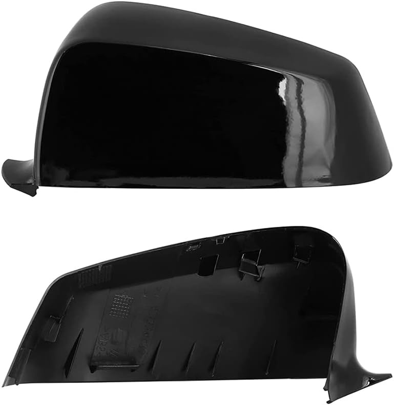 Baceyong 1 paar autospiegelbehuizingen voor BMVV 5 E60 E61 F10 F11 6 F12 F13 Series 7 F01 Koolstof/zwarte vezels