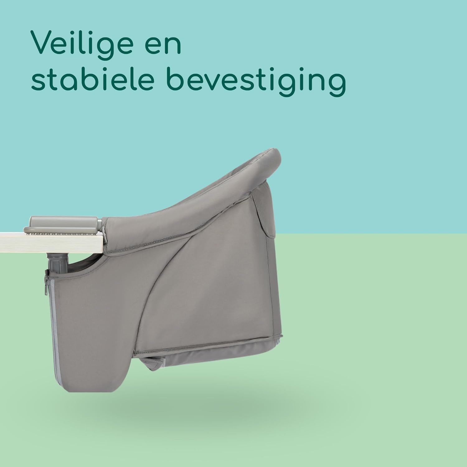 Bebeconfort Malva Hangstoeltje voor aan Tafel - Mineral Grey