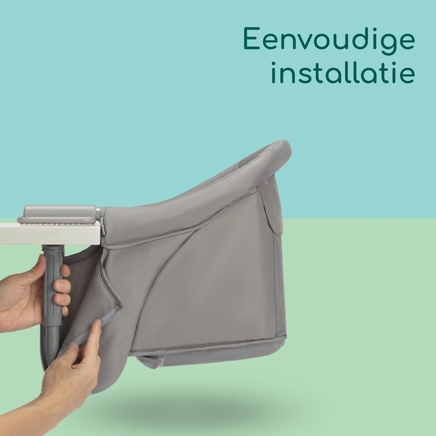 Bebeconfort Malva Hangstoeltje voor aan Tafel - Mineral Grey