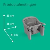Bebeconfort Malva Hangstoeltje voor aan Tafel - Mineral Grey
