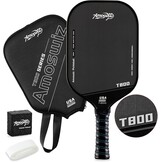 Amoswiz T800 Carbon Fiber Pickleball Paddle Zwart