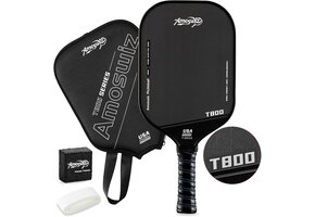 Pickleball Paddle Carbon Fiber Zwart - 29% Korting