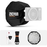 ZHIYUN Mini Softbox ZY Mount [Officieel] voor Molus X60/G60/X100, Cinepeer CX100 videolamp