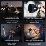 ZHIYUN Mini Softbox ZY Mount [Officieel] voor Molus X60/G60/X100, Cinepeer CX100 videolamp