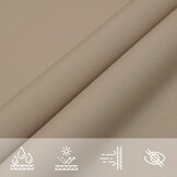 Zonnescherm Vierkant 4x4m Taupe - 34% Korting!