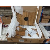 vidaXL Wastafelkast 70x32x63 cm massief grenenhout