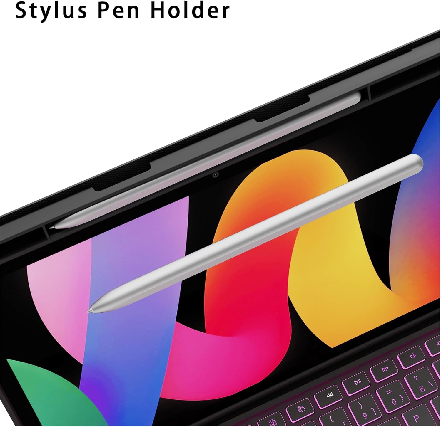 Hoes met toetsenbord voor Xiaomi Redmi Pad SE 11 inch - QWERTY, met Touchpad en Penhouder
