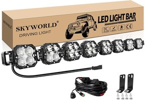 240W LED Light Bar 20.000 Lumen 6000K Wit - 37% Korting