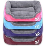 powerking Hondenbed, waterdichte mat voor huisdieren en slaapkussen voor kat en kleine puppy, zacht en wasbaar (blauw)