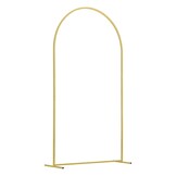 VEVOR Bruiloftsboog Set 2-delig Goud 220 cm en 180 cm - Decoratieve Achtergrond voor Feesten