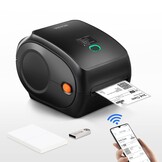 VEVOR Bluetooth label printer, HD (300DPI) DHL label printer, automatic label recognition, supports Windows/MacOS/Linux/Chromebook, suitable for Amazon, Ebay, Etsy, etc