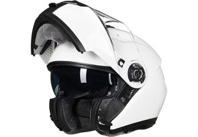 Modulaire Integraalhelm Volwassenen L | Wit | DOT Keurmerk | Dubbel Vizier | -36%
