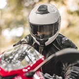 ILM Modulaire Integraalhelm 159 Witt voor Volwassenen, Maat L, met Dubbel Vizier en DOT Keurmerk