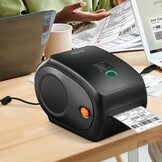 VEVOR Bluetooth label printer, HD (300DPI) DHL label printer, automatic label recognition, supports Windows/MacOS/Linux/Chromebook, suitable for Amazon, Ebay, Etsy, etc