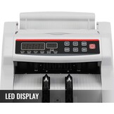 BuoQua bqp03ltu FJ0288 Euro-geldteller 1000 stuks/min met echtheidscontrole, bankbiljettenteller met uv- en MG-systemen, bankbiljettenteller UV-und MG-Systeme 7 kg Euro Doller Pound