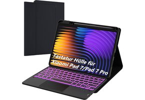 Toetsenbordhoes Xiaomi Pad 7/7 Pro 11.2" met Touchpad & Verlichting (29% Korting)