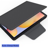 ROOFEI Toetsenbordhoes met toetsenbord en touchpad voor Samsung Galaxy Tab S6 Lite 10.4 inch (2020/2022) - QWERTZ Duits