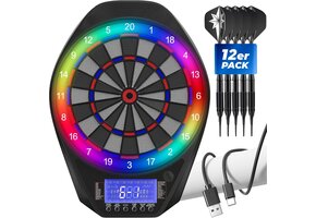 Elektronisch Dartbord met 34 Games & 72 Varianten | 29% Korting