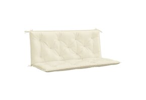 Tuinbankkussen 120x100cm Crèmewit Oxford Stof - 40% Korting
