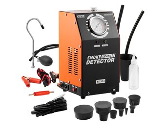 VEVOR Rookmelder voor auto, 8 l/min, rookmodus in luchtmodus, lekmelder, diagnoseapparaat voor lekken -20 °C tot 75 °C, 154 x 173 x 290 mm, 19-23 psi