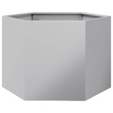 Gegalvaniseerd Staal Zeshoek Plantenbak 69x60x45 cm - 34% Korting!