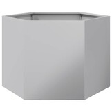Gegalvaniseerd Staal Zeshoek Plantenbak 69x60x45 cm - 34% Korting!