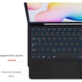 Toetsenbordhoes Galaxy Tab S6 Lite 10.4" QWERTZ - 56% Korting