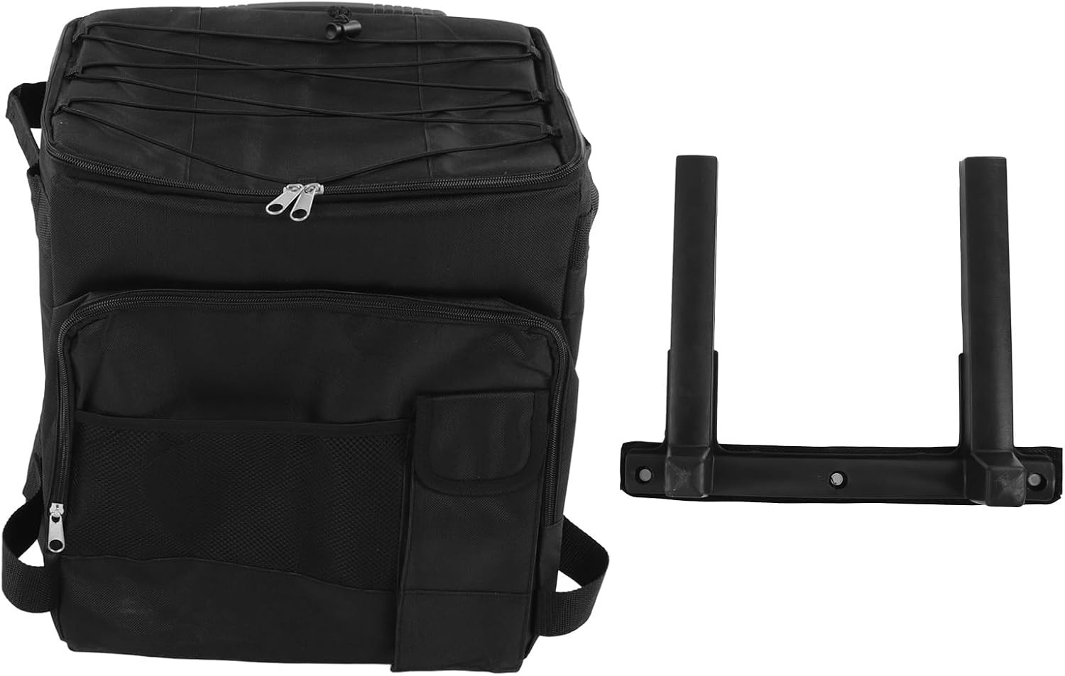 43L Draagbare Koeler, Handkarrierteelbaar met Wielen, Geïsoleerde, Waterdichte Constructie voor Vakanties, Campen, Hiking, Picknicken en Buitenactiviteiten