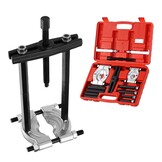 VEVOR 14-delige lagertrekkerset, 5 ton lagerscheider, rondselwiellagerverwijderingsset met 2 "en 3" kaken, wielnaafastrekkerset, heavy-duty lagersplittergereedschapset met koffer