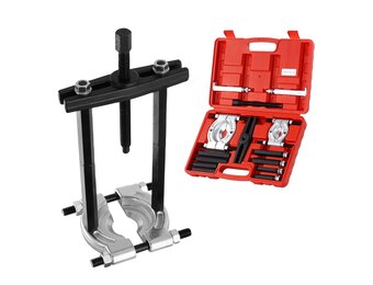VEVOR 14-delige lagertrekkerset, 5 ton lagerscheider, rondselwiellagerverwijderingsset met 2 "en 3" kaken, wielnaafastrekkerset, heavy-duty lagersplittergereedschapset met koffer