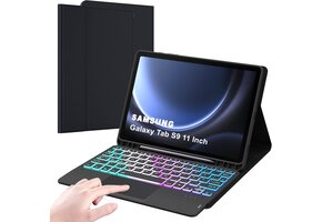 Toetsenbordhoes Samsung Galaxy Tab S9 11" met Trackpad & S Pen Houder - 80% Korting