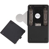 Dynavox Elektronische geluidsarmweegschaal TW-4, bepalen en instellen van de steunkracht voor platenspeler pick-up, antimagnetische pad, hoge nauwkeurigheid zilver