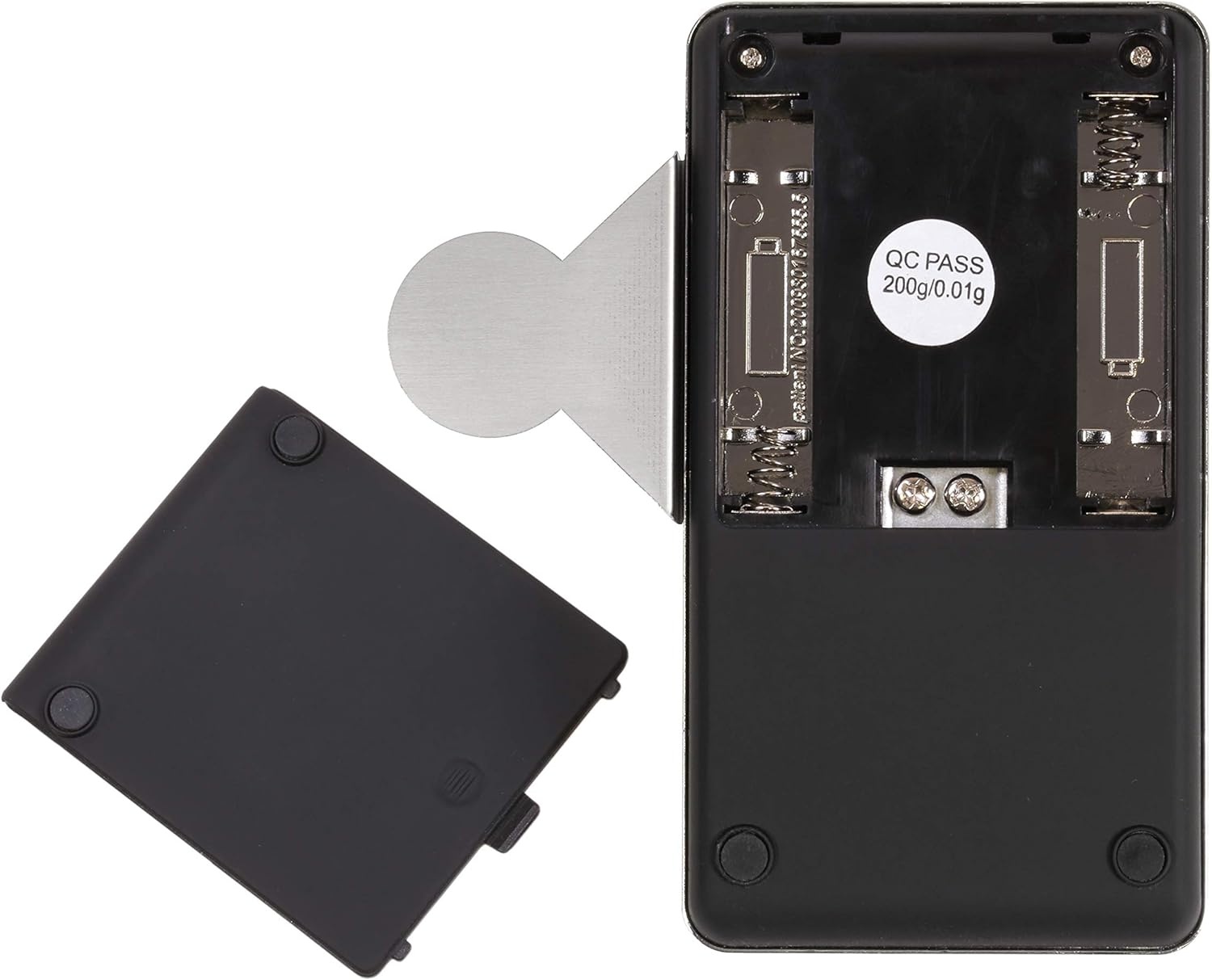 Dynavox Elektronische geluidsarmweegschaal TW-4, bepalen en instellen van de steunkracht voor platenspeler pick-up, antimagnetische pad, hoge nauwkeurigheid zilver