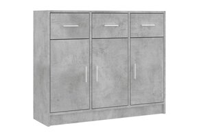 Bewerkt Houten Dressoir Betongrijs - 41% Korting