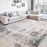 Grijze Rechthoekige Vloerkleed - 30 x 40 cm - Polyester