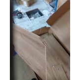 vidaXL Dressoir 80x36x75 cm bewerkt hout artisanaal eikenkleur