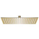 Vierkante RVS Regendouchekop 50x50cm Goudkleurig - 34% Korting